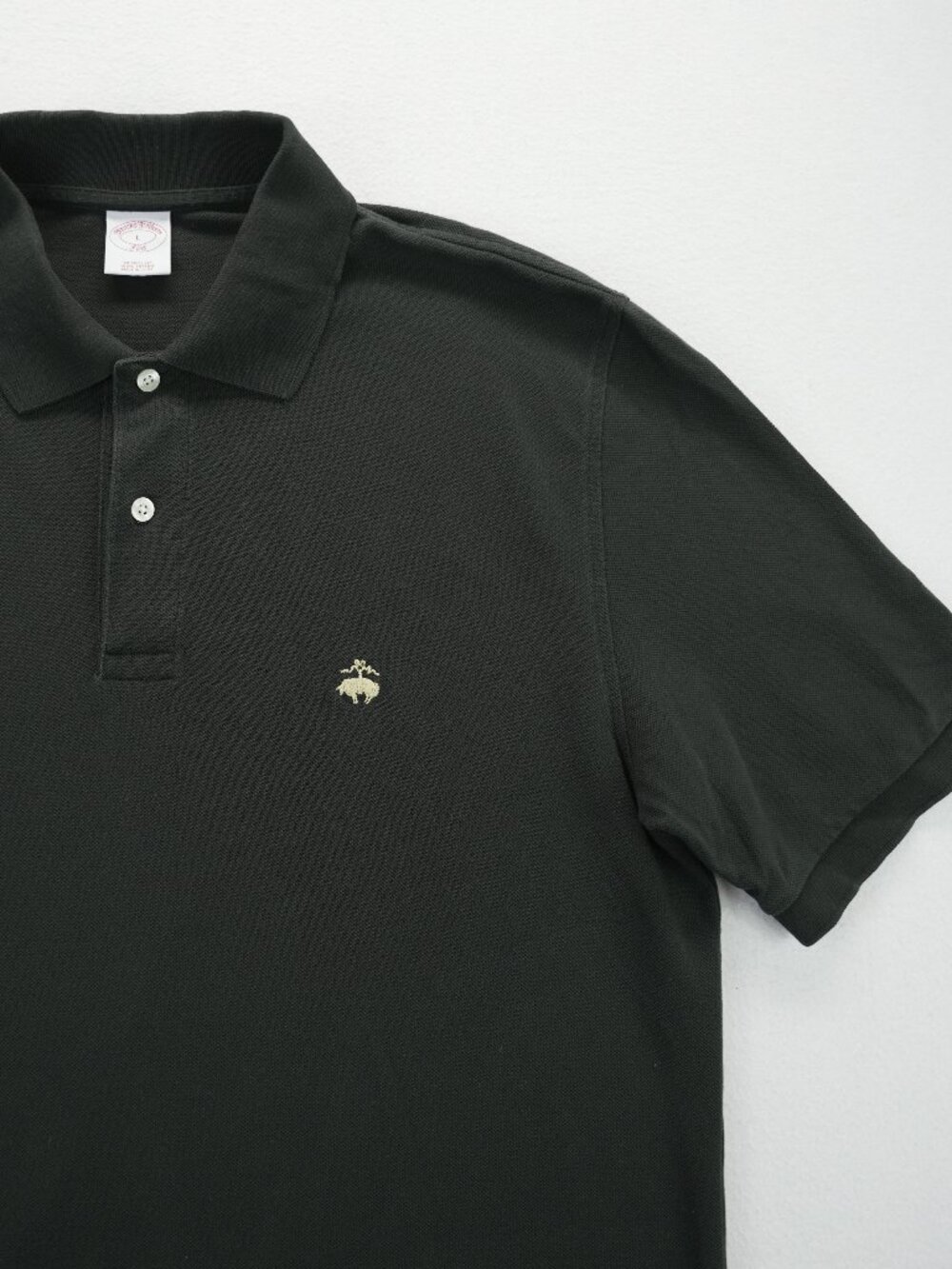 Y2K Brooks Brothers 1818 Men’s 100% Cotton Original fit Performance Polo L EUC